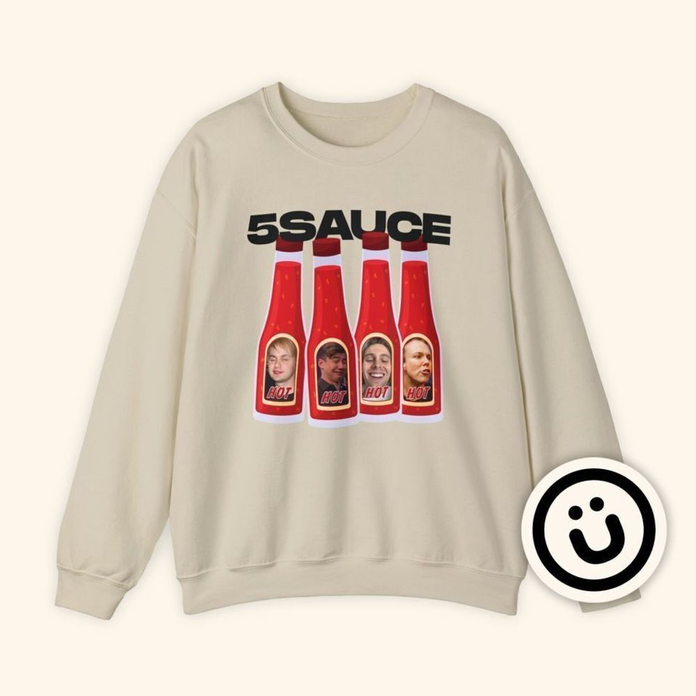 5 Seconds Of Summer Funny Graphic Unisex Crewneck Sweatshirt